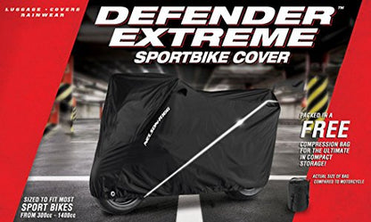 Nelson Rigg Defender Extreme Sport Bike Cover, Fits most CBR, R1, R3, GSXR, Ninja, Hayabusa, S1000R, and others - size: Sport Bike