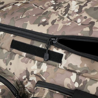 Rolling Duffle Bag with Wheels,120L Large Deployment Bag,Waterproof Military Duffle Bags for Tactical Military Deployment Camping - color: Yellow Camo