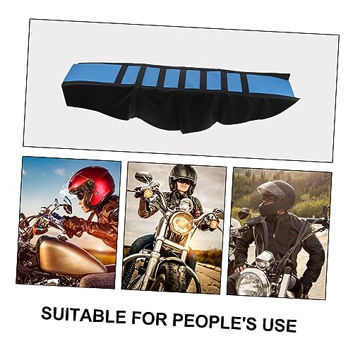 ULTECHNOVO Motorcycle Seat Pad Non-Slip PVC Cover for Sun Protection Cushion for Motocross Saddle Cover
