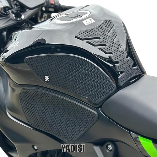 for ZX-6R /ZX 636 ZX6R ZX636 2013-2025 Motorcycle Accessories Side Fuel Tank pad Tank Pads Protector Stickers Decal Gas Knee Grip Traction Pad Tankpad