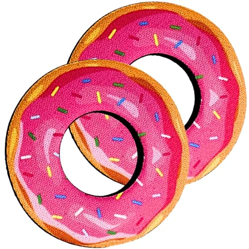 SEND IT Grip Donuts for Motorcycle, Dirt Bike, BMX, ATV - Soft Foam Pads to Prevent Blisters - Universal Fit, Easy Install, Multiple Colors - Durable, Comfortable, Anti-Vibration Handlebar Accessories - color: Pink Donut