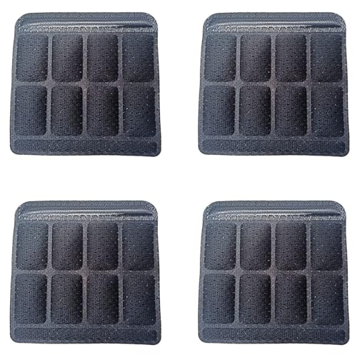Helmet Chin Straps Jaw Pads Chin Pad Soft Foam Sponge Pad Strap Padding Replacement Lining Cushion Mat Liner Universal Fit for Cycling Bike Motorcycle Bicycle Riding - color: Black 4PCS