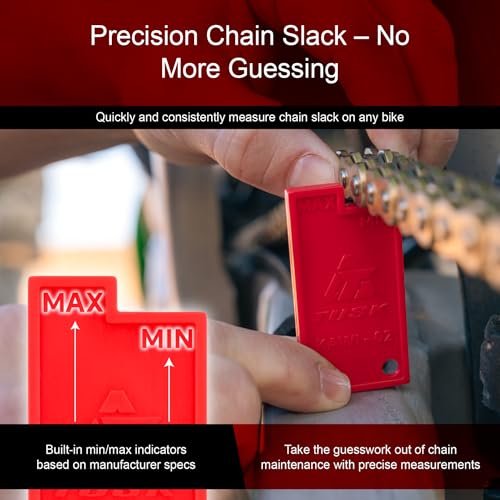 Tusk Chain Slack Measuring Tool Compatible With Yamaha YZ125/250 2005-2026