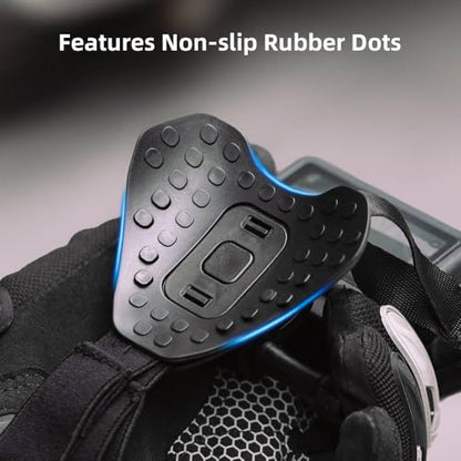 Quick Release Motorcycle Helmet Chin Strap Mount for Go Pro, Magnetic Dirt Bike Helmet Mount Compatible with DJI Osmo Action 6/5pro/4/3,GoPro Hero 13,12,11,10, 9, 8, AKASO, SJCAM and More