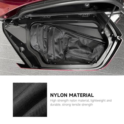 Motorcycle Saddle Bag Lid Organizers Side Case Trunk Storage Gear Bag Pocket Compatible with Honda Gold Wing Tour DCT Airbag 1800 GL1800 F6B GL 1800 2018-Up (A Pair of Bags)