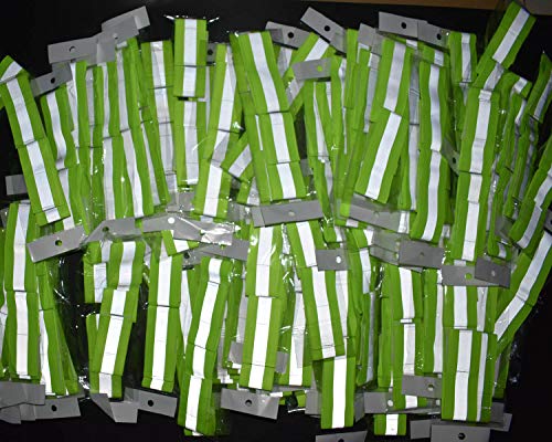 High Visibility Reflective Night Running Walking Elastic Strap Wristbands Ankle Bands Armbands Safety for Cycling Walking Running Camping Sports-Fits Women, Men & Kids - color: 4 Pairs / 8 Bands