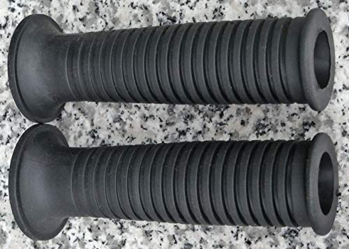 i5motorcycle 127mm Open End Rubber Grips for BMW Motorcycles with Heated Handlebars