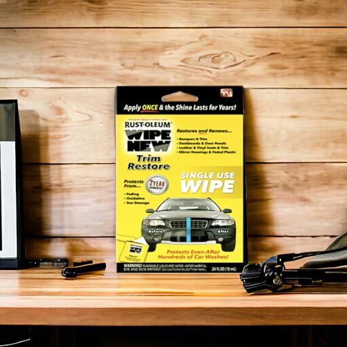 Wipe New Trim Restorer Wipe, 0.34 fl. oz.