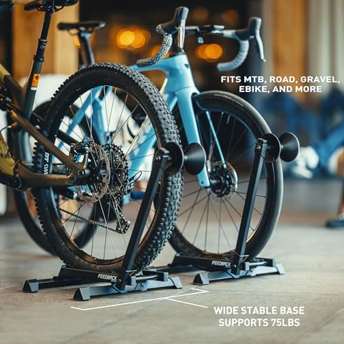 Feedback Sports | Rakk 2.0 Bike Storage Rack | Freestanding Floor Bicycle Stand - style: Rakk 2.0 Bike Storage Rack