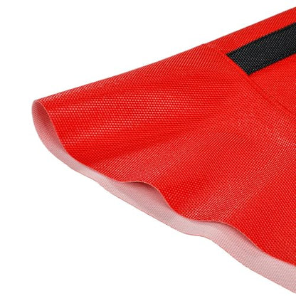 Ebike Seat Cover for Yozma In 10 Electric Dirt Pit Bike Non-Slip Soft Cushion Red - color: red background black stripes
