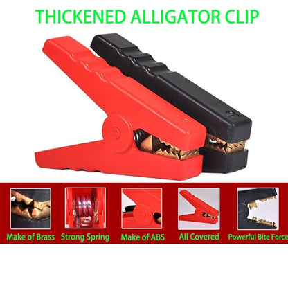 Battery Alligator Clips,10AWG Battery Charger Clamps.SAE Quick Release Adapter to Alligator Clips.Sae to Alligator Clips Extension Charging Cable for Cars Motorcycles.(NEW) - size: 10AWG Battery Alligator Clips NEW