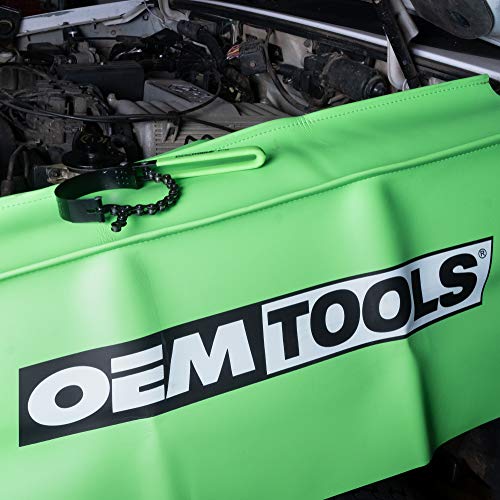 OEMTOOLS 87163 Adjustable Oil Filter Chain Wrench, Fits Oil Filters Between 2-1/2 Inches to 4-1/2 Inches (63.5MM to 114.3MM), Black and Green - size: 2-1/2” - 4-1/2”