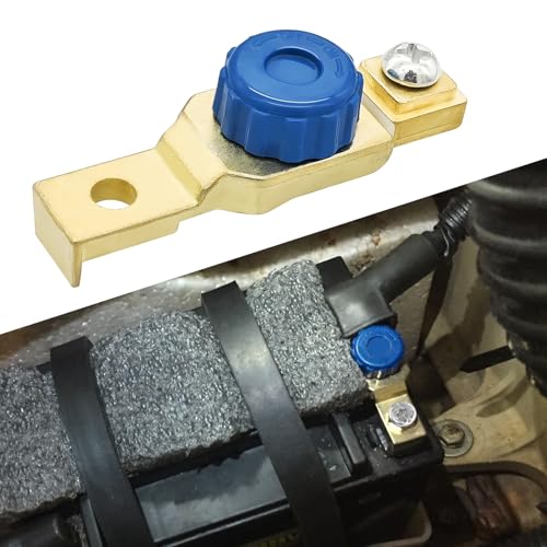 Motorcycle Battery Switches, Battery Terminal Connectors, Anti-Leakage Battery Master Disconnect Cut Off Switch, Electrical Disconnect Switches Car Accessories for Car Boat Rv Truck ATV SUV