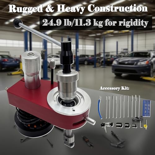 Electric Valve Seat Reamer Universal Manual Valve Seat Cutting Tool for Automotive & Motorcycle, 0.63-2" Machining Range, Precision Air Cushion System, 50-150 RPM 110V