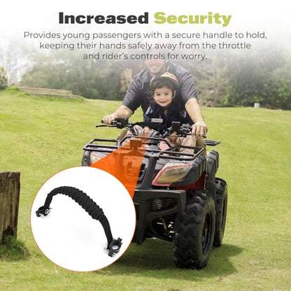 JERBOR ATV Grab Strap Universal for 0.75-1.37 Inch Handelbar for Kids Fit for Sportsman Can Am Outlander Foreman Motocycle Bike ATV