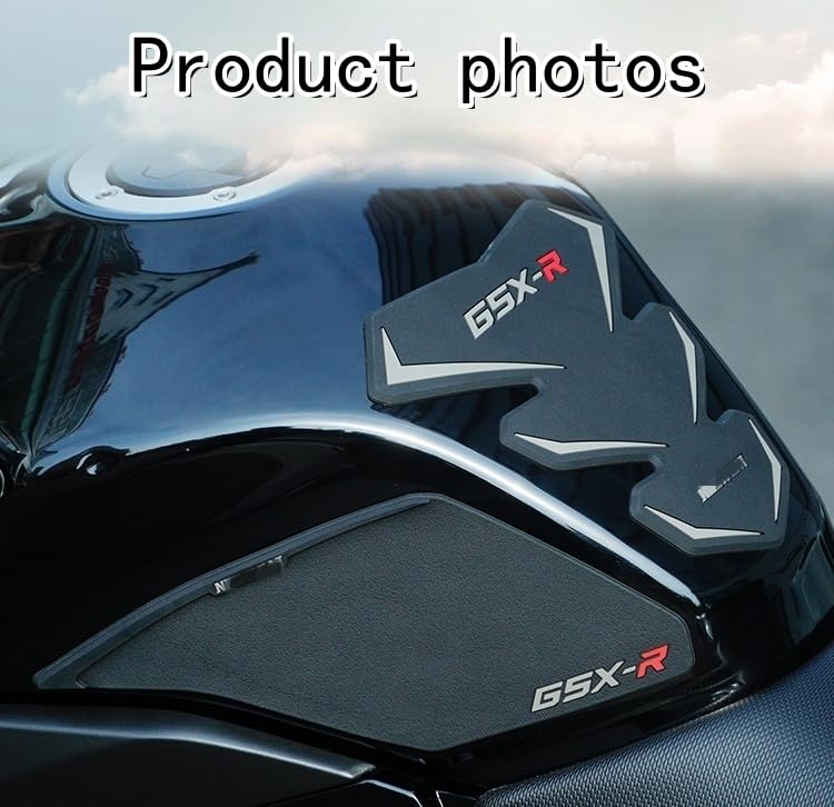 Tank Pad Sticker For GSX250R Thermal Insulation, Damage Prevention, Coating Protection,The Fuel Tank Pad, GSX250R Accessories (Grey B) - color: Grey B