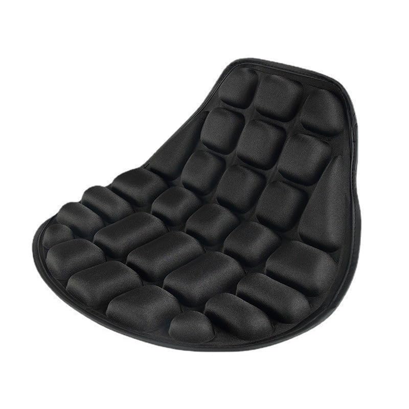 Motorcycle Seat Cushion for Harley Davidson Softail Fat Boy 1990-2024, Gel Motorcycle Seat Cushion Pain Relief for Long Rides Breathable Anti-Slip Ergonomic Design