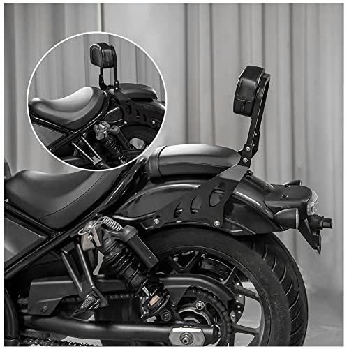 Motorcycle Accessories Rebel CMX1100 CM1100 21-24, Rear Passenger Backrest Back Rest Cushion Seat Pad Detachable Sissy Bar Sissybar Adapter for CM 1100 CMX 2021 2022 2023 2024