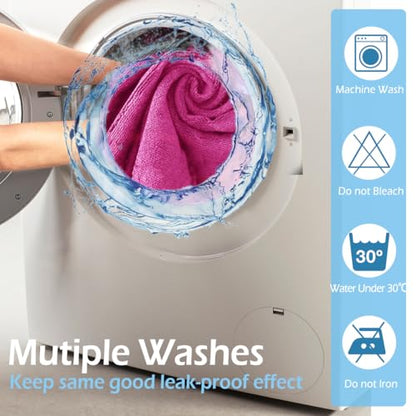 Puomue Pink Salon Towels, Super Soft and Absorbent Microfiber Hair Towel for Salon, Bath, Spa, Pool and Home, 27 inch X 16 inch (Pink - 24 Pack) - color: Pink - 24 Pack
