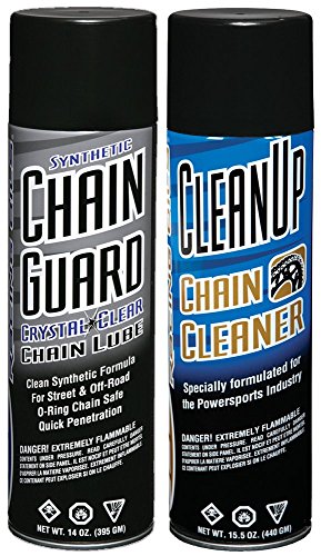 Maxima Racing Oils MA-BCC-GUARD Synthetic Chain Guard Basic Care Aerosol Combo Kit, 29 fl. oz - style: Pack of 2