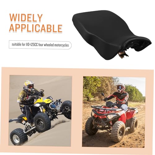 GLEAVI 125cc Elasticity Cushion Atv Seat for Quad Non- Motorcycle Seat Pad Easy Installation Comfortable Riding Accessory for Enhanced Performance