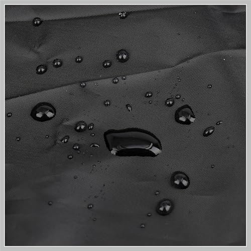 Motorcycle Cover Lightweight Half Cover Outdoor Waterproof Rain Dust Protector Black XL for Most Full Dress Touring Cruiser Replacement Car Parts
