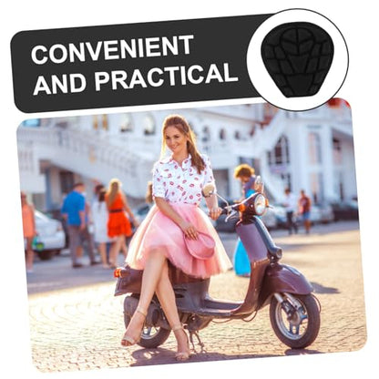 Cabilock 3D Shock Absorption Motorcycle Seat Cushion Pad Cover Universal Electric Bike Seat Pad for Long Rides Breathable and Heat-Resistant Design Suitable for Seasons