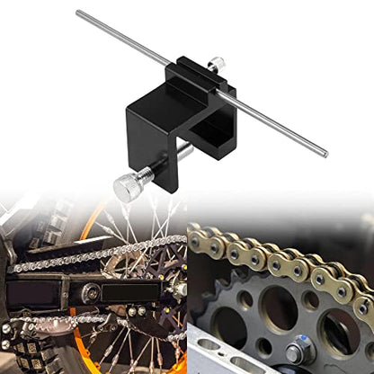 Motoforti Universal Motorcycle Chain Alignment Tool Sprocket Chain Adjusting for Honda for Harley for Yamaha for Suzuki for Kawasaki ATV Scooter