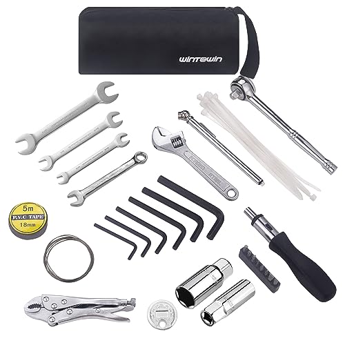 Compact Motorcycles Repair Tool Kit Compatible with Harley HD Motorcycles - style: Basic tools for hd bike