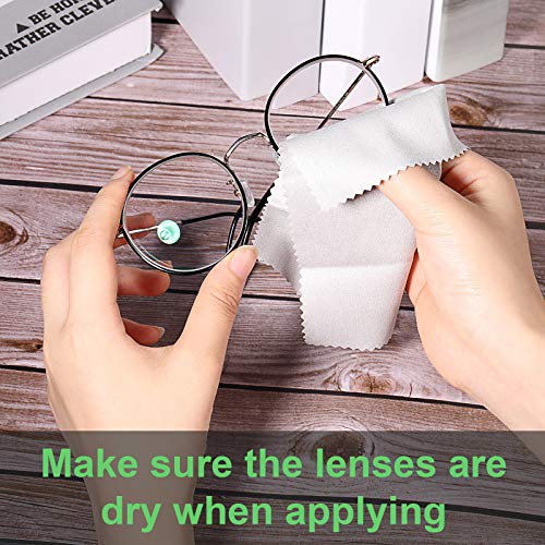 Anti Fog Wipes Nano Anti Fog Cloth Defog Reusable Cleaning Cloth for Glasses Goggles Motorcycle Helmet Eyeglass Camera Lens (3 Pieces)