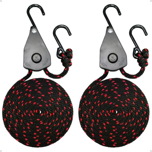 Fondwell 3/8" Retractable Ratchet Straps: 2 Pack of Heavy Duty Adjustable Kayak Tie Down Straps for Roof Racks - size: 3/8" 2-Pack