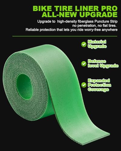 Julai Bike Tire Liner Pro, Inner Tube Bicycle Flat Protector Compatible with 20/24/26/27.5/29" - size: 700x28-32C