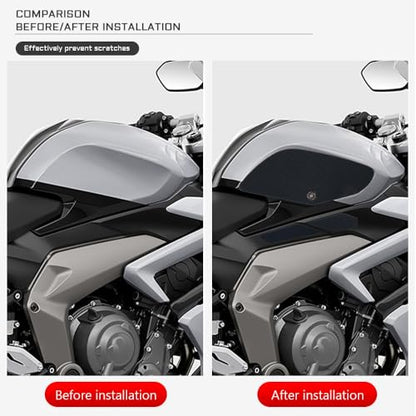Fit For Triumph Daytona 660 Daytona660 2026 2025 2024 Motorcycle Side Fuel Tank Pads Protector Stickers Decal Gas Knee Grip Traction