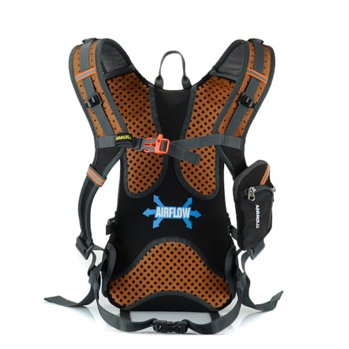 Outdoor Cycling Backpack, 18L, Black - color: grey, size: Backpack Only