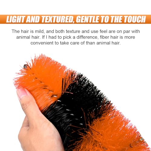 Master Car Wheel Brush, 16" Long Soft Bristle Car Wheel Rim Cleaner Brush, Easy Reach Wheel and Rim Detailing Brush, Car Washing Brush Tire Detail Brush for Wheel Rim Exhaust Tips (Orange & Black)