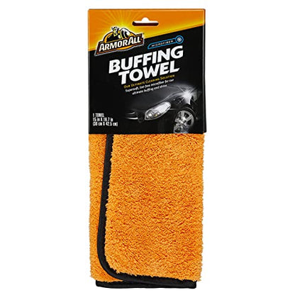 Armor All Car Buffing Towel, Microfiber Towel for Buffing and Shining Cars, Trucks and Motorcycles - style: Towels (1 Pack)
