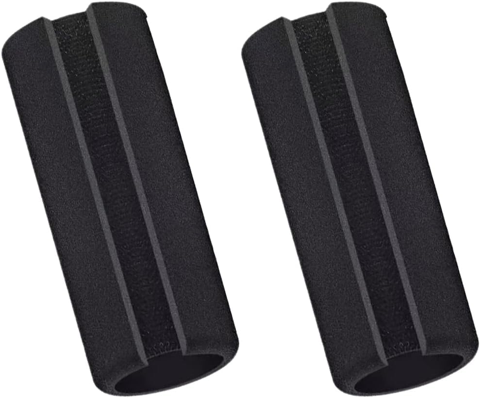 2Pcs Buffer Tube Cover, Foam Handle Grips,Motorcycle Grip Covers NBR Rubber Foam Grip Wrap Comfortable Foams Tubing Handle Grips Foam Grip Tubing Suitable for Fitness Household Lawn Bike
