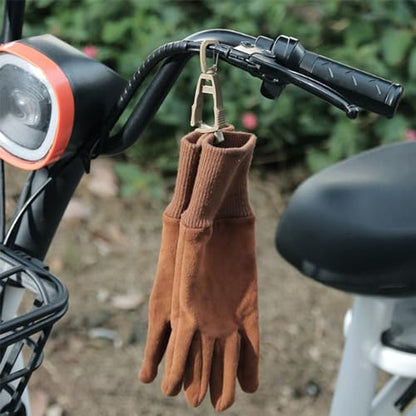 2 Pcs Gloves Belt Clips Hanger Gloves Holder Grabbers Clip Holder Work Clip Keeper Easy to Use Belt Clips Clamp Lightweight Connector - color: ArmyGreen