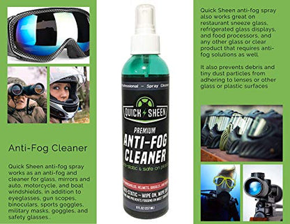 Anti-Fog Spray for Glass, Windows, Glasses, Masks, Mirrors, Goggles