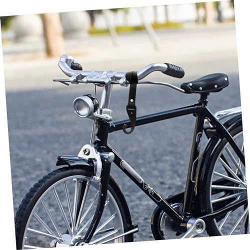 Zerodeko 2pcs Motorcycle Handlebar Hooks Easy Installation No Drill Storage Luggage Strap Lashing Accessory Versatile Organizer for Keys Gloves