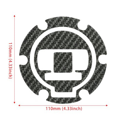 Motorcycle Carbon Tank Pad Protector Sticker Fuel Gas Oil Cap Decal, Anti-Scratch Oil Gas Tank Pad (R1200GS 13-17 R1200RT 10-15 S1000XR 15-16 K1) - color: R1200gs 13-17 R1200rt 10-15 S1000xr 15-16 K1