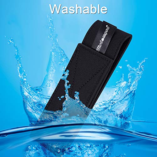 Wisdompro 2 Pcs Neoprene Ankle Blousing Garter Trousers Boot Blousers Strap for Wader Fishing Hunting Biking Military Uniform - size: 13 Inches