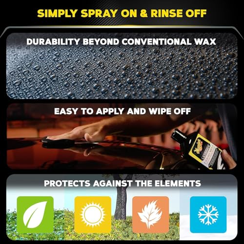 Meguiar's G210516EU Ultimate Liquid Wax 473ml, Incredible Gloss & Slickness That Lasts - style: Liquid Wax (new formula)