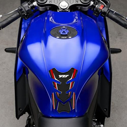 Motorcycle Tank Pad Gas Tank Protector Compatible with Yamaha YZF-R7 R1 R1M YZF-R3 R6 R6S R9 R25 YZF-R15 - size: For YZF