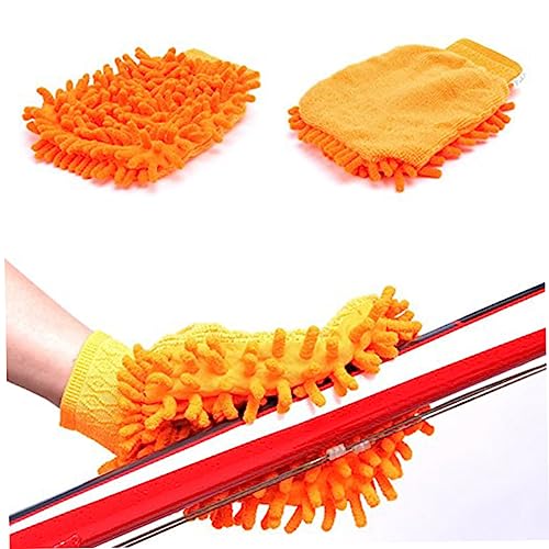 KOMBIUDA 6-in-1 Bike Cleaner Tool Kit for Bikes Chain Brush Tire Cleaning Brush Set Sprocket Scraper Compact Ergonomic Design