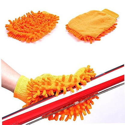 KOMBIUDA 6-in-1 Bike Cleaner Tool Kit for Bikes Chain Brush Tire Cleaning Brush Set Sprocket Scraper Compact Ergonomic Design