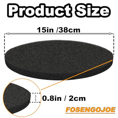 2 Pack Oil Change Kit, 15 Inch Oil Drain Pan Splash Pad Fits Most Drain Pans - size: 15'' Round - 2Pcs