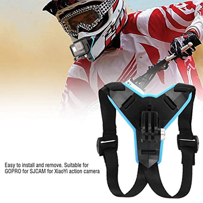Cocoarm Helmet Chin Mount for Action Sports Camera, Dirt Bike Motorcycle Helmet Fixing Bracket Holder