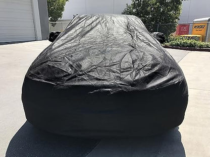 Custom Fits for 2007-2023 BMW M3 320i 328i 330i 335i 340i Car Cover Black Covers 320 328 330 335 340