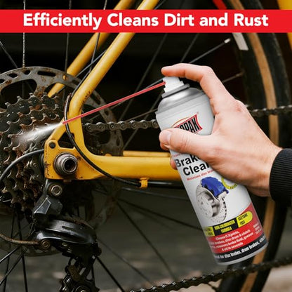 Chain Lubricant & Brake Cleaner Kit—Waterproof, Rust-Proof, Corrosion-Resistant Chain Lubricant + Chlorine-Free Brake Cleaner Spray | Suitable for Motorcycles, Bicycles, Cars, and All Vehicles